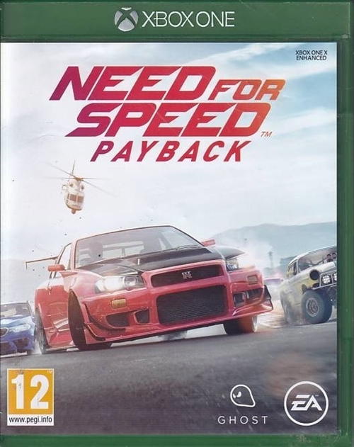 Need for Speed Payback - XBOX One (B Grade) (Genbrug)